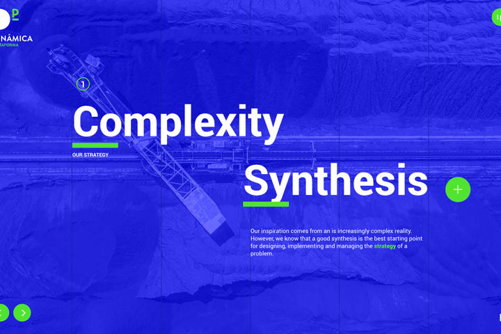 Dinamica Plataforma website preview